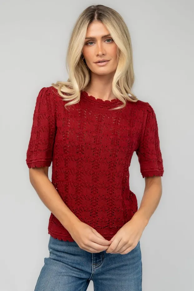 Serenity Knit Sweater Top by Baltic Born